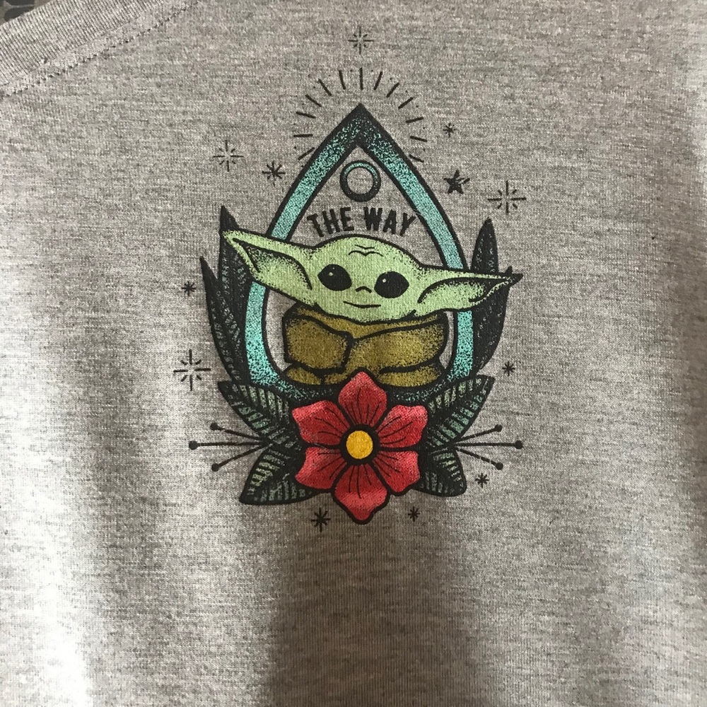 Grogoo BabyYoda The child plus size rare t shirt